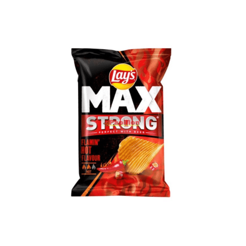Lay's Max strong flamin hot