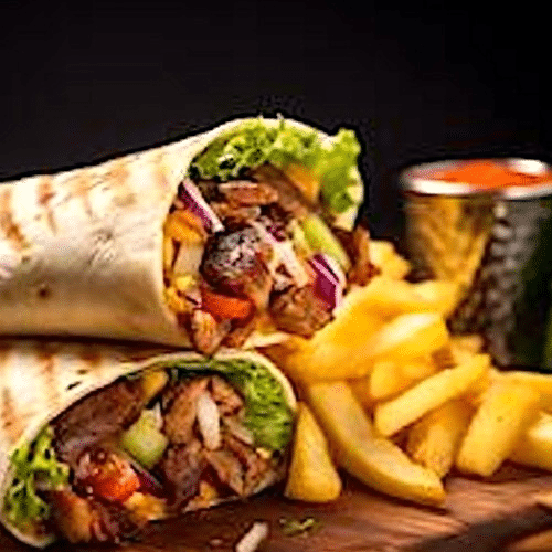 Dürüm brochette de dinde