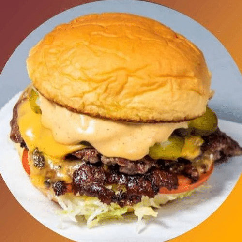 Pain Martin's double burger