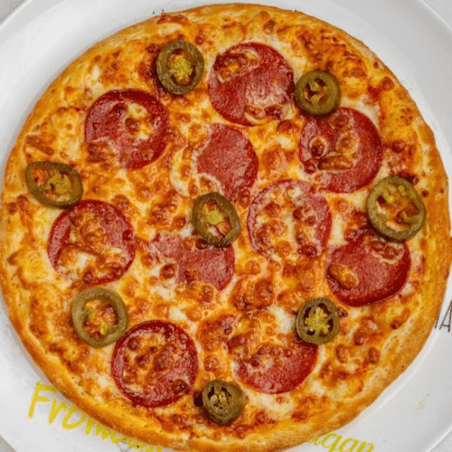 Pizza spicy pepperoni