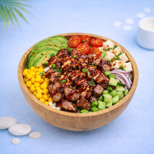 BBQ-steak bowl