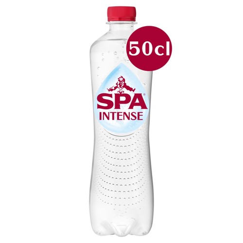 SPA INTENSE Eau Minérale Naturelle Pétillante PET 50 cl
