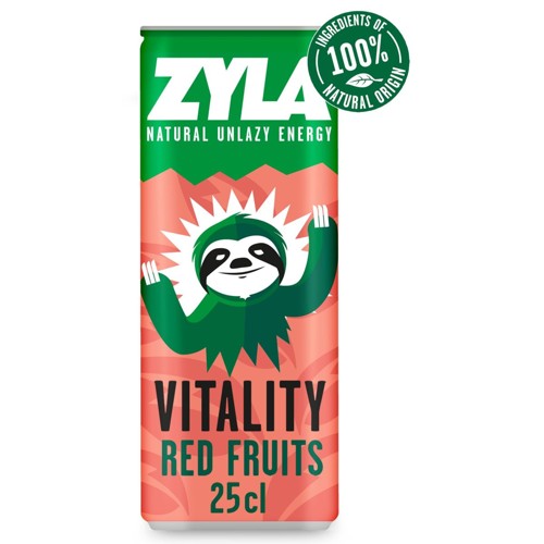 ZYLA VITALITY Red Fruit energy 25cl