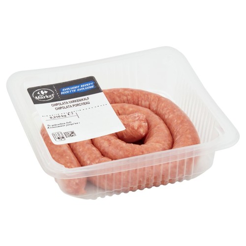 Carrefour The Market Chipolata Porc/Veau 0.210 kg