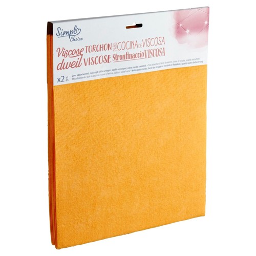 Simpl Choice Torchon Viscose 2 Pièces