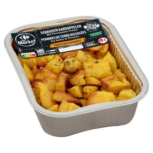 Carrefour The Market Traiteur Gourmet Pommes de Terre Rissolées 300 g