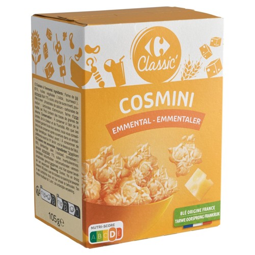 Carrefour Classic'' Cosmini Emmental 105 g
