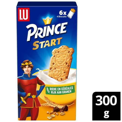 LU Prince Start Biscuits Petit Déjeuner Naturel 300g