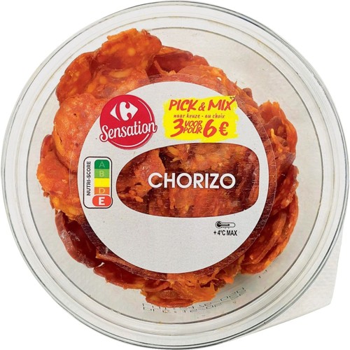 CAR P&M CHORIZO 100G