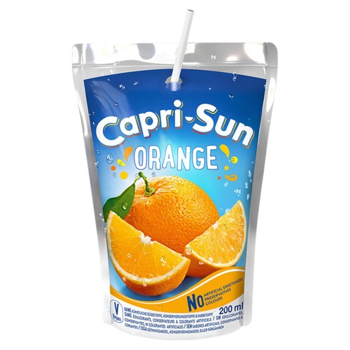 Capri-Sun Orange Boisson aux Jus de Fruits 200 ml