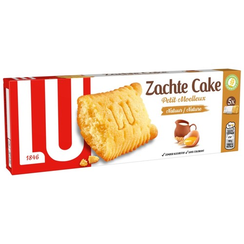 LU Petit Moelleux Gâteaux Nature 140g
