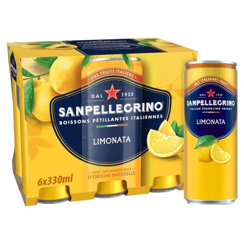 Sanpellegrino Limonade Limonata 6 x 33cl