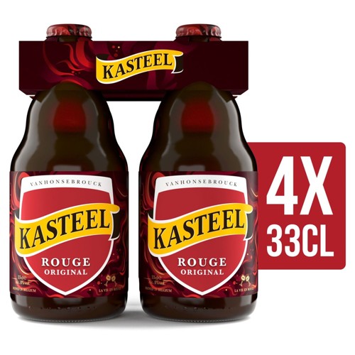 Kasteel Rouge Bouteilles 4 x 33 cl