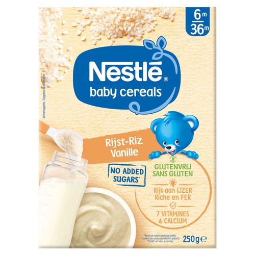 Baby Cereals Riz Vanille dès 6 mois 250g