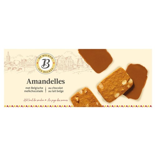 Les Belges Amandelles au Chocolat au Lait Belge 100 g