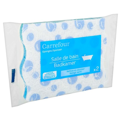 Carrefour Éponges Salle de Bain - 2 Pièces