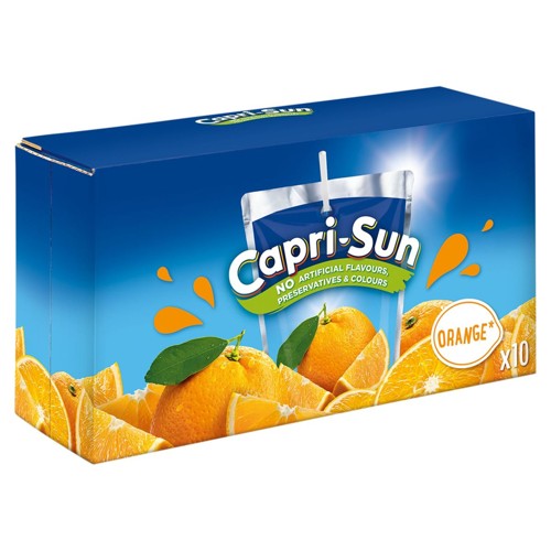 Capri-Sun Orange Boisson aux Jus de Fruits 10 x 200 ml