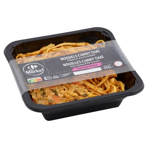 Carrefour The Market Traiteur World Nouilles Curry Thaï 350 g