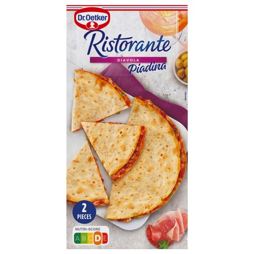 Dr. Oetker Ristorante Piadina Diavola Pizza 20g 