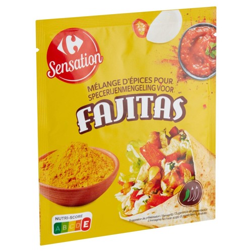 Carrefour Sensation Mélange d''Épices pour Fajitas 30 g