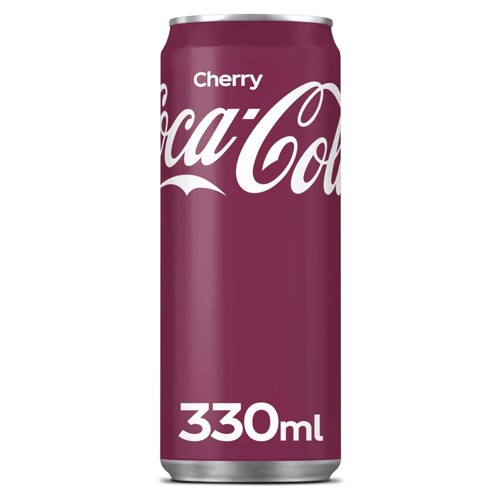Coca-Cola Cherry Coke Soft Drink 330 ml