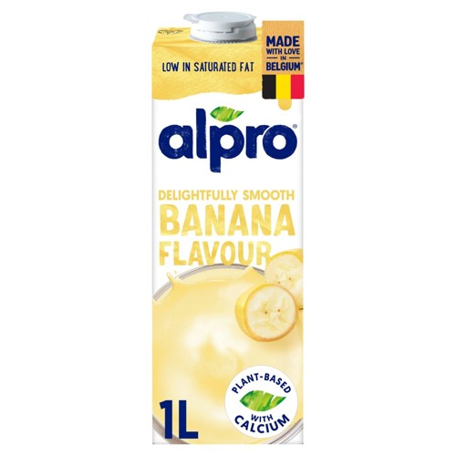Alpro Boisson Végétale à base de Soja Saveur Banane Sans lactose 1L