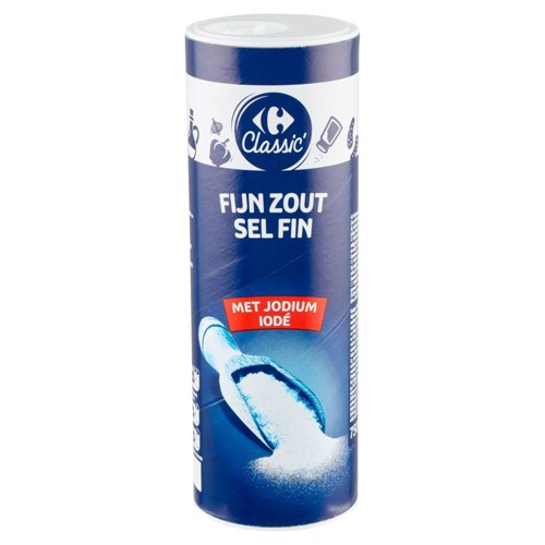 Carrefour Classic'' Sel Fin Iodé 750 g