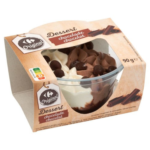 Carrefour Original Dessert Chocolat 90 g