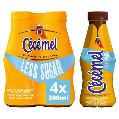 Cécémel Less Sugar 4 x 300 ml