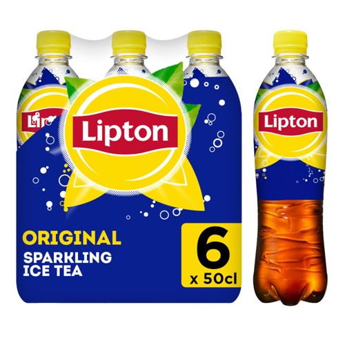 Lipton Ice Tea Thé Glacé Pétillant Original 6 x 50 cl