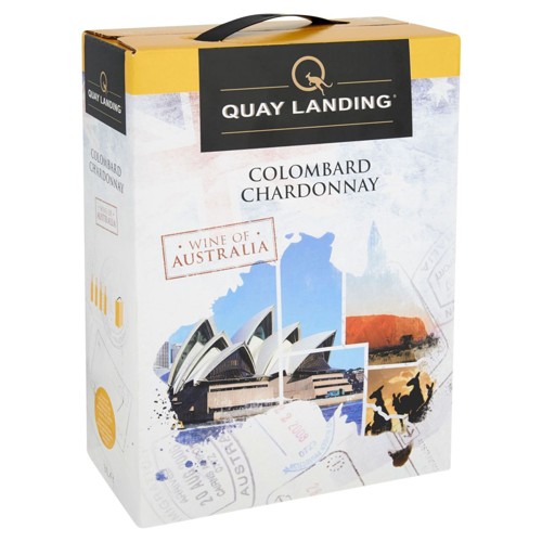 Quay Landing Colombard Chardonnay - Wit - 3 L