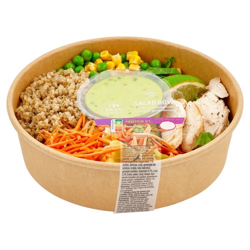 Carrefour Bon Appétit! Salad Bowl Poulet Guacamole 300 g