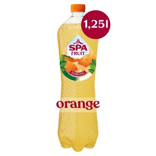 SPA Fruit Limonade pétillante au fruit Orange 1.25 L