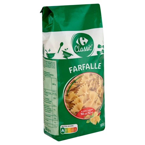 Carrefour Classic'' Farfalle 500 g
