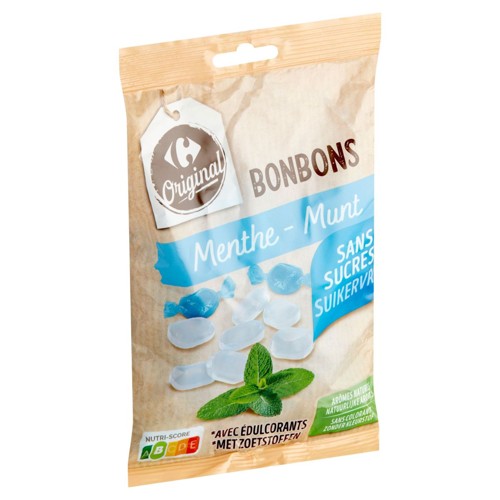 Carrefour Original Bonbons Menthe 150 g