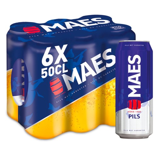 Maes Pils Boîte Pack 6x50cl