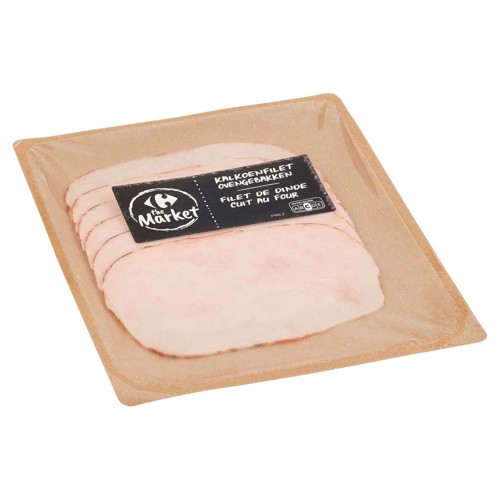 Carrefour Filet de Dinde Cuit au Four 120 g