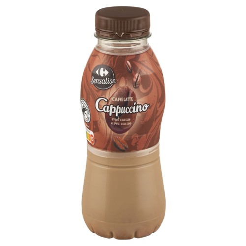 Carrefour Sensation Caffe Latte Cappuccino avec Cacao 330 ml