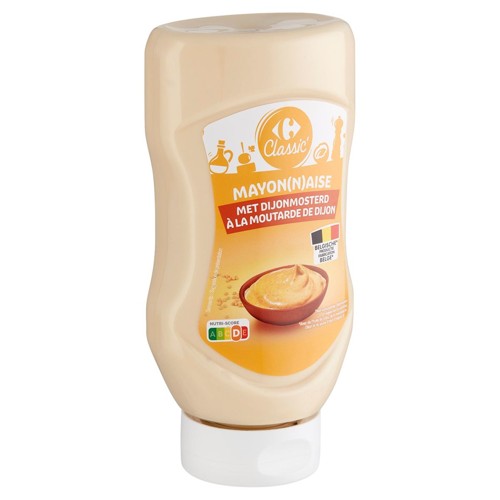 Carrefour Classic'' Mayonaise à la Moutarde de Dijon 470 g