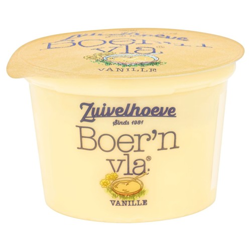 Zuivelhoeve Boer''n Vla Vanille 200 g