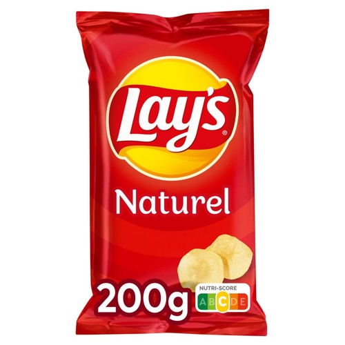 Lay''s Chips Naturel 200 gr