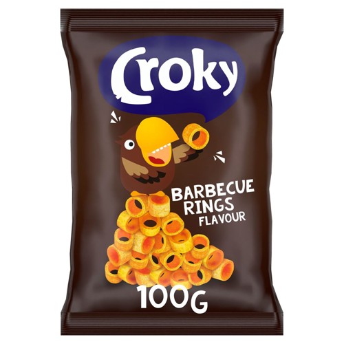 Croky Barbecue Rings Flavour 100 g