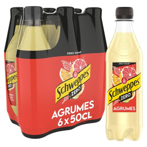 Schweppes Agrumes Zero 6X50CL