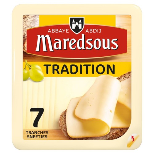 Maredsous Fromage en tranches Tradition 200 g