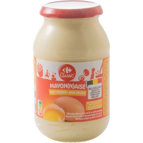Carrefour Mayonnaise aux Oeufs 465 g