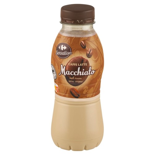 Carrefour Sensation Caffe Latte Macchiato avec Crème 330 ml