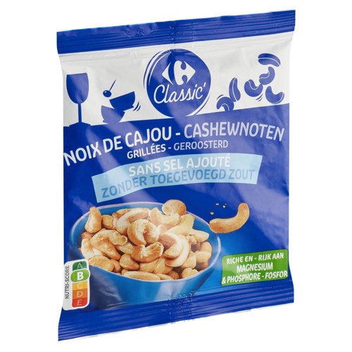 Carrefour Classic'' Noix de Cajou Grillées 125 g