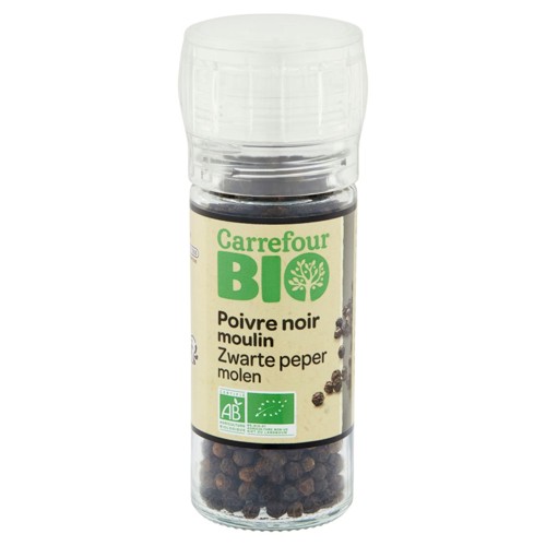 Carrefour Bio Poivre Noir Moulin 38 g