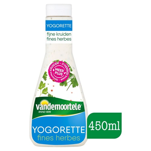 Vandemoortele Yogorette Vinaigrette Fines Herbes 450 ml
