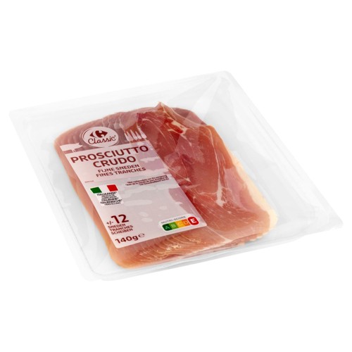 Carrefour Classic'' Prosciutto Crudo 140 g
